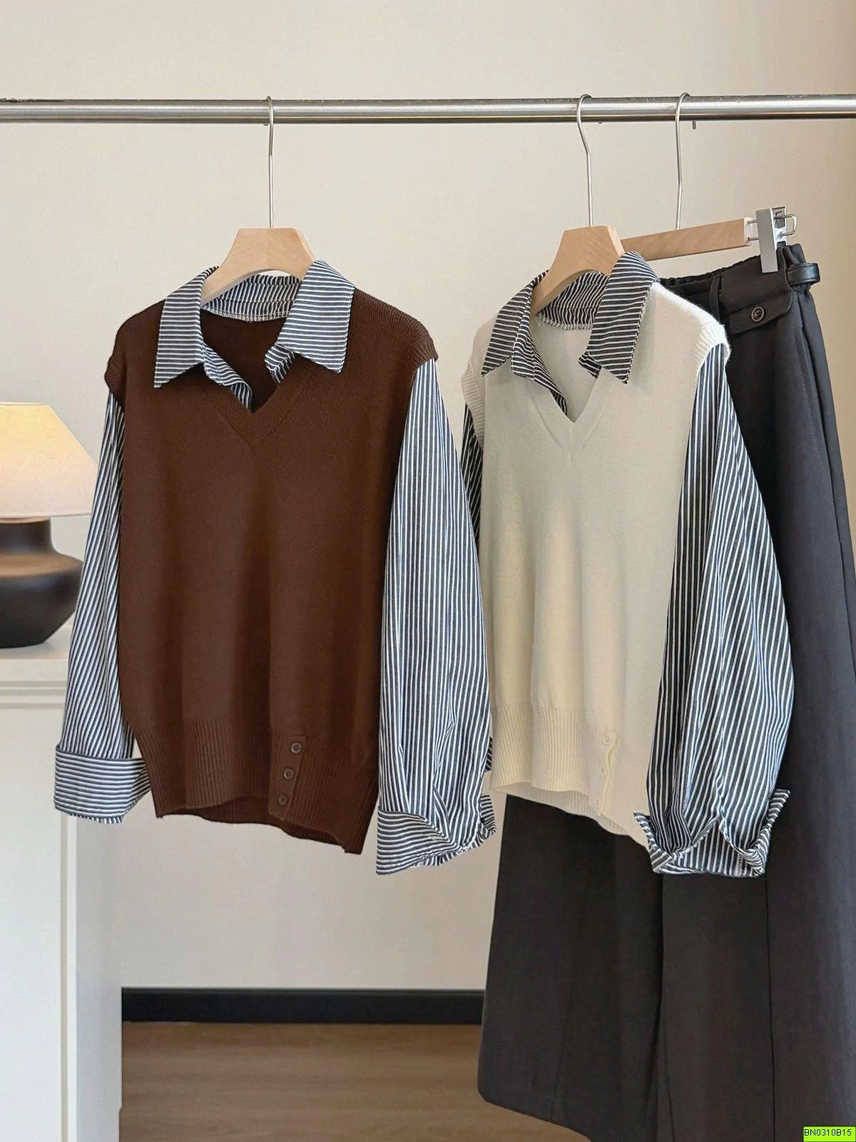 ÁO LEN GIẢ 2 LỚP ANNA