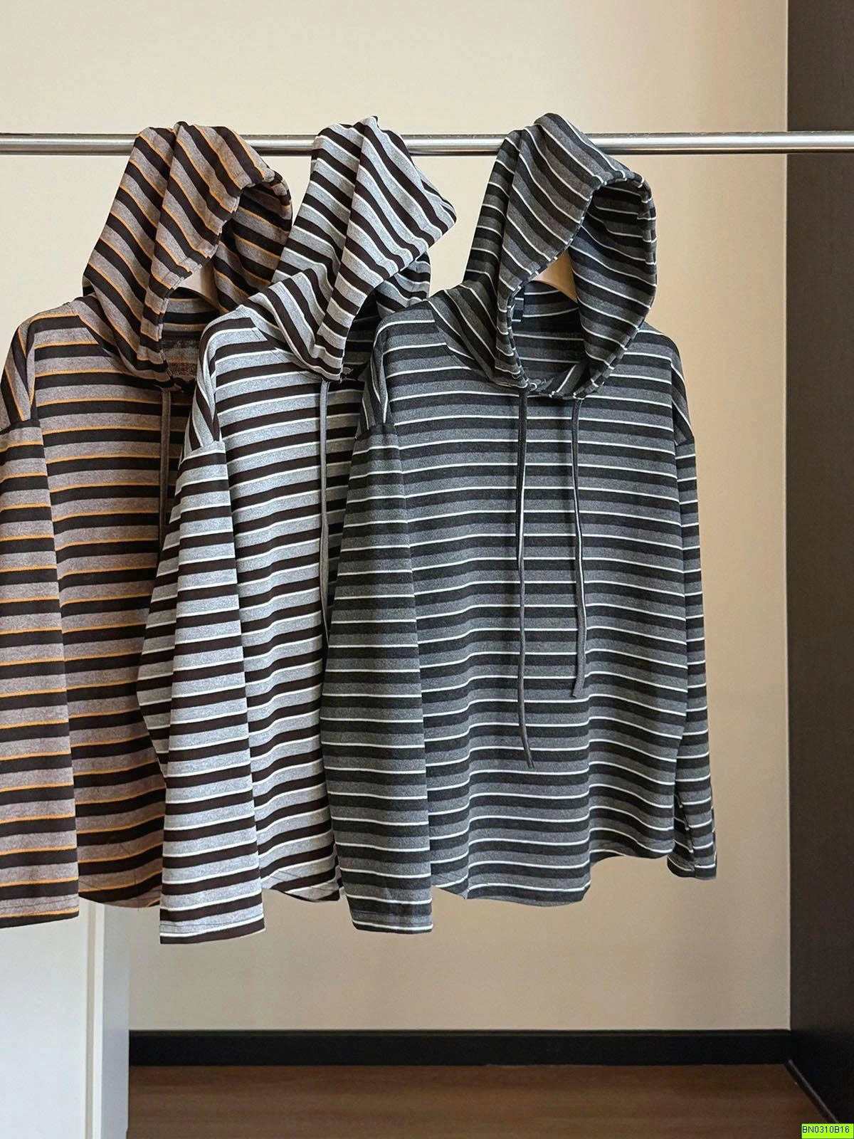 ÁO HOODIE KẺ NGANG ANNA