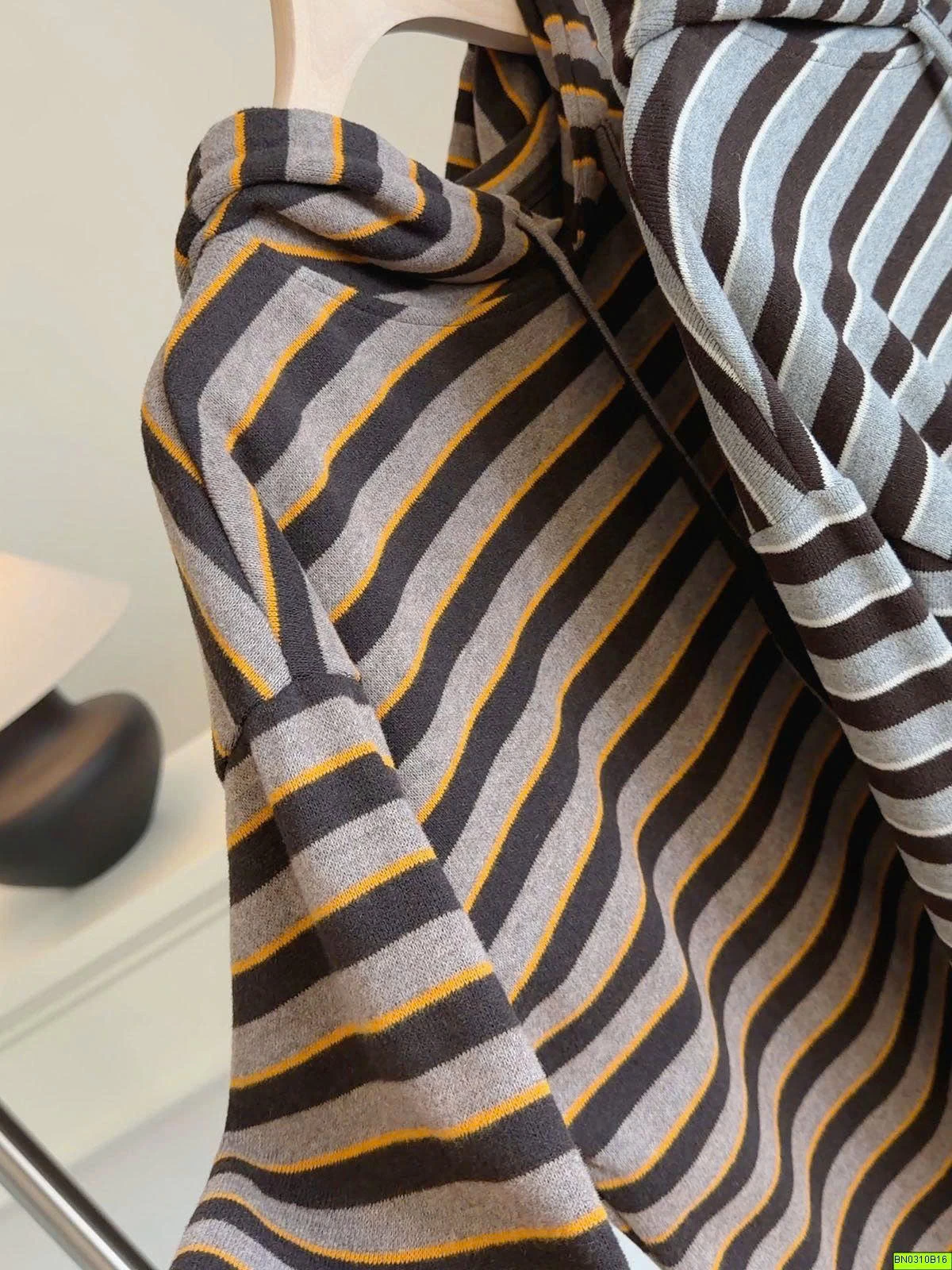 ÁO HOODIE KẺ NGANG ANNA