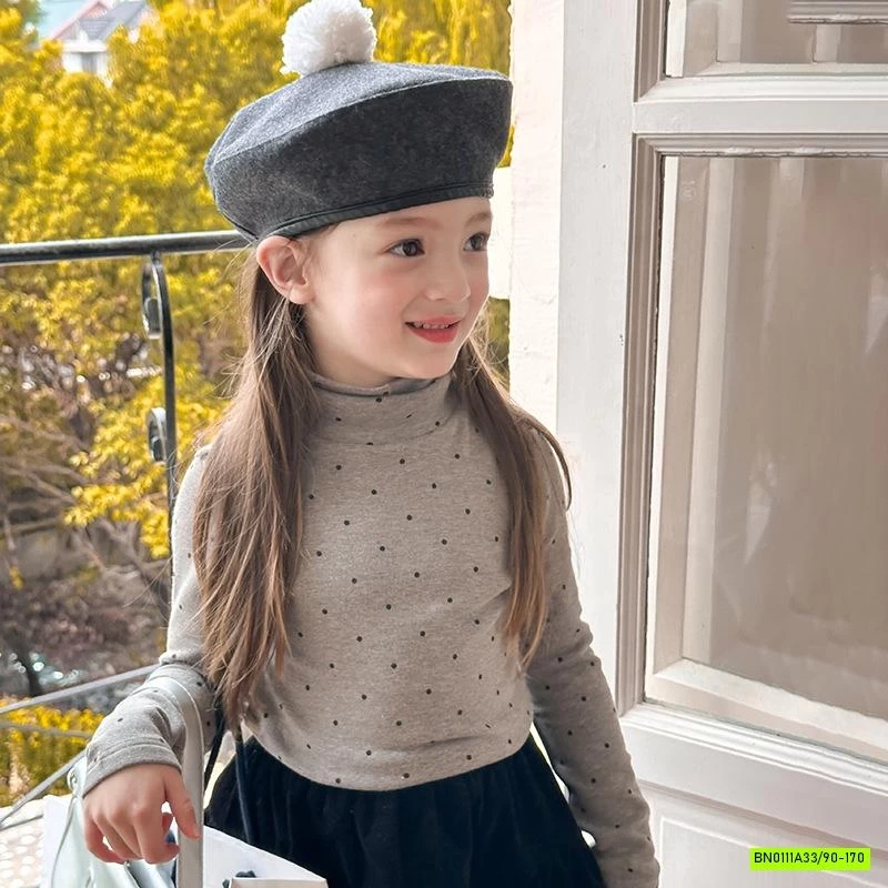 ÁO GIỮ NHIỆT CHẤM BI 24Z007 AMBB