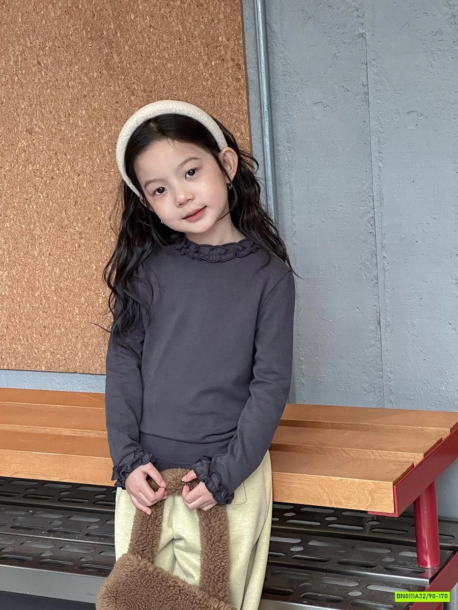 ÁO NỈ GIỮ NHIỆT BÈO CỔ 25G038 AMBB