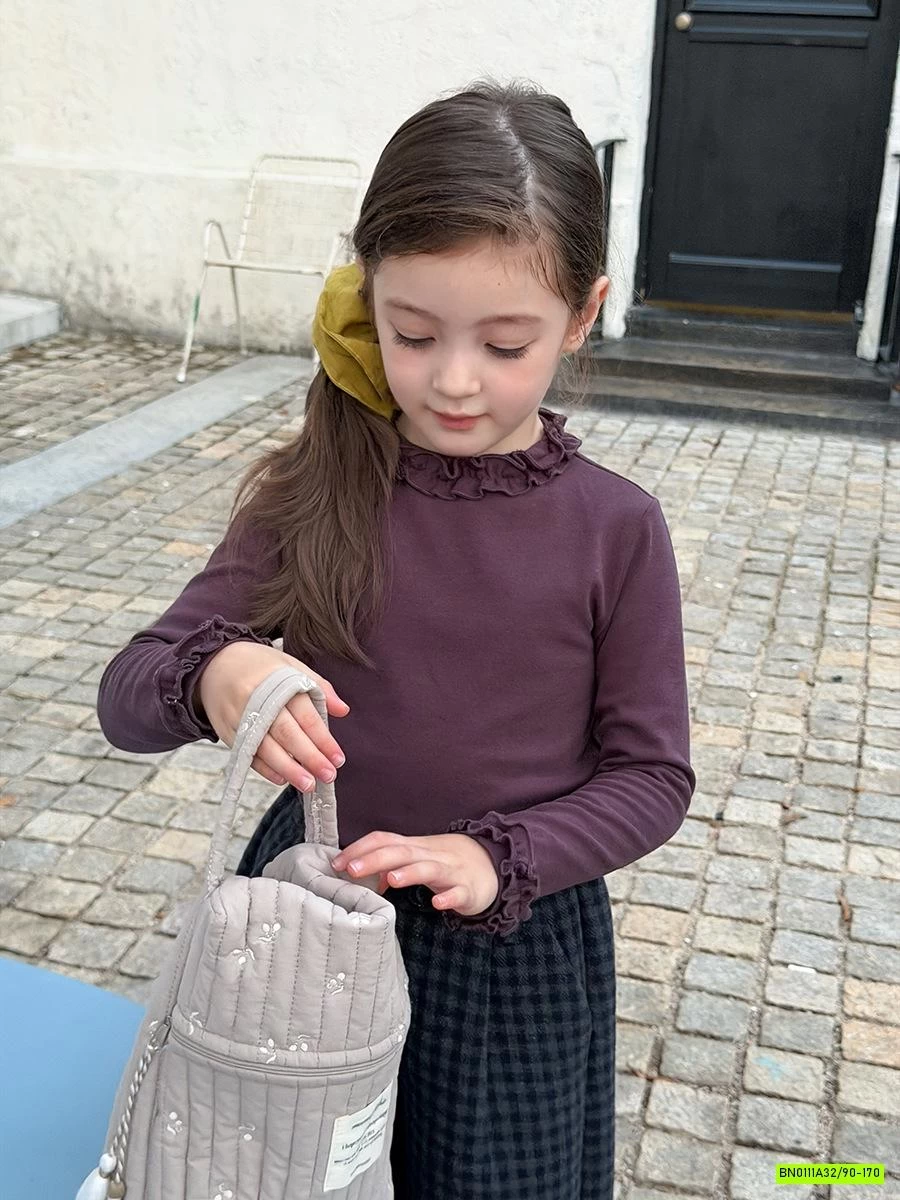 ÁO NỈ GIỮ NHIỆT BÈO CỔ 25G038 AMBB