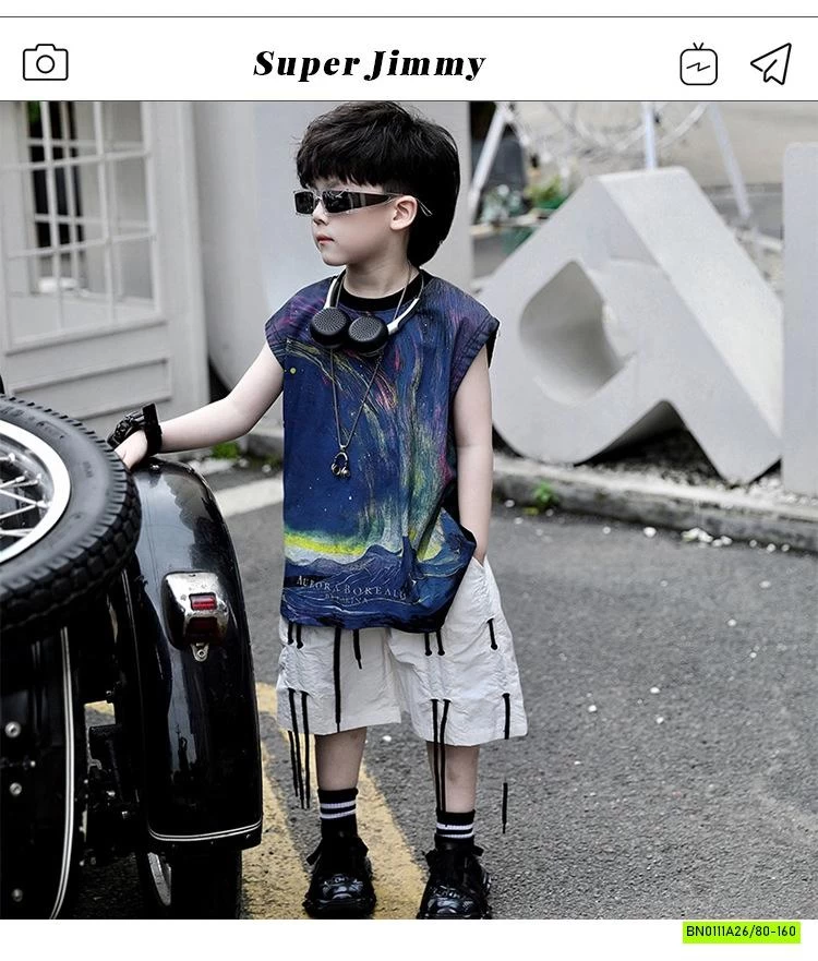 ÁO SÁT NÁCH XANH JIMMY