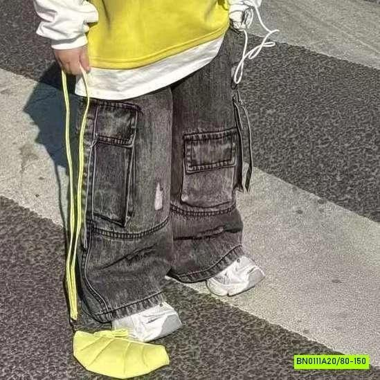 ÁO THUN GIẢ 2 LỚP MIX JEANS TÚI HỘP