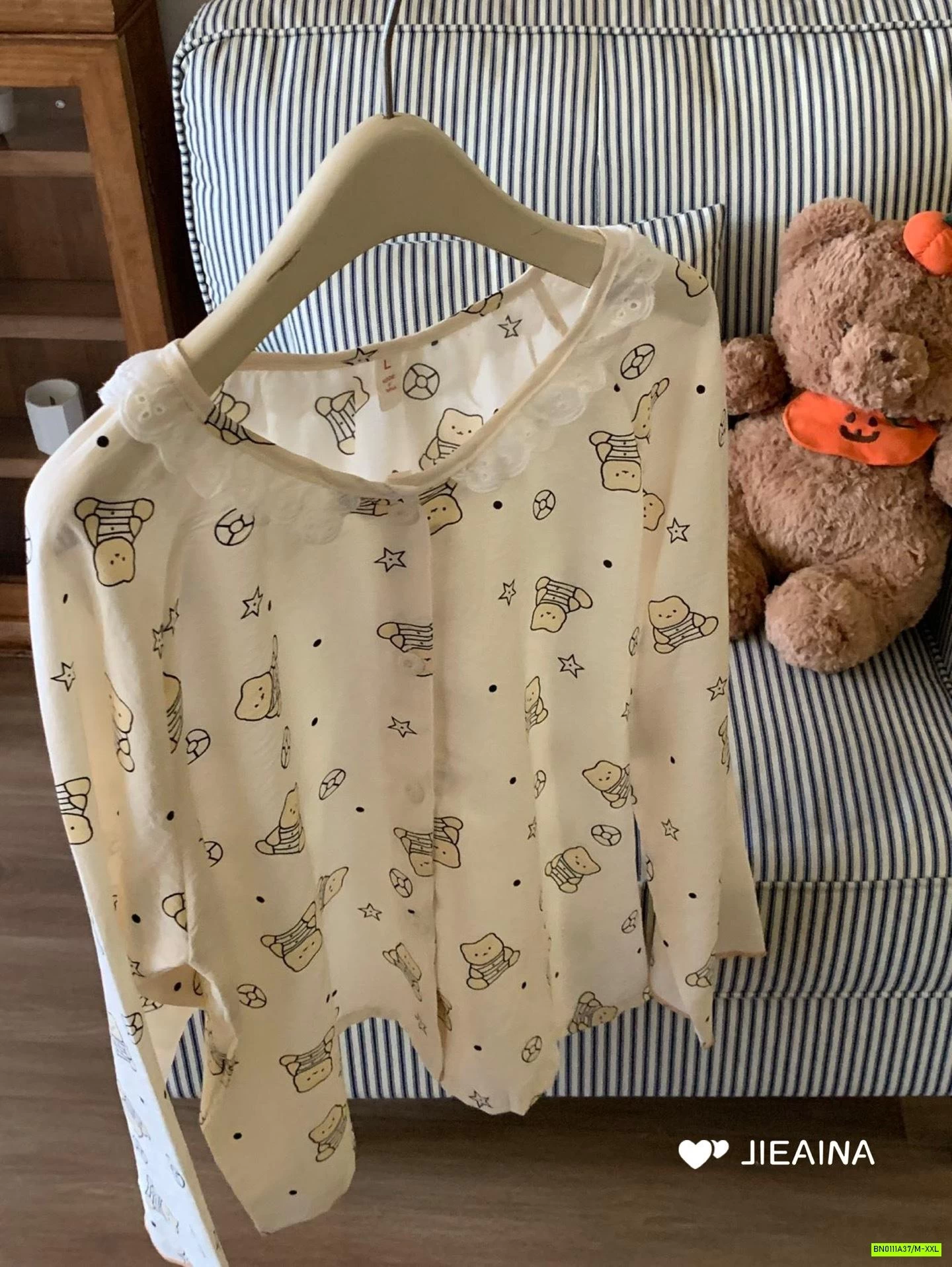 BỘ NGỦ LANH LỤA HOẠT HÌNH JIEAINA