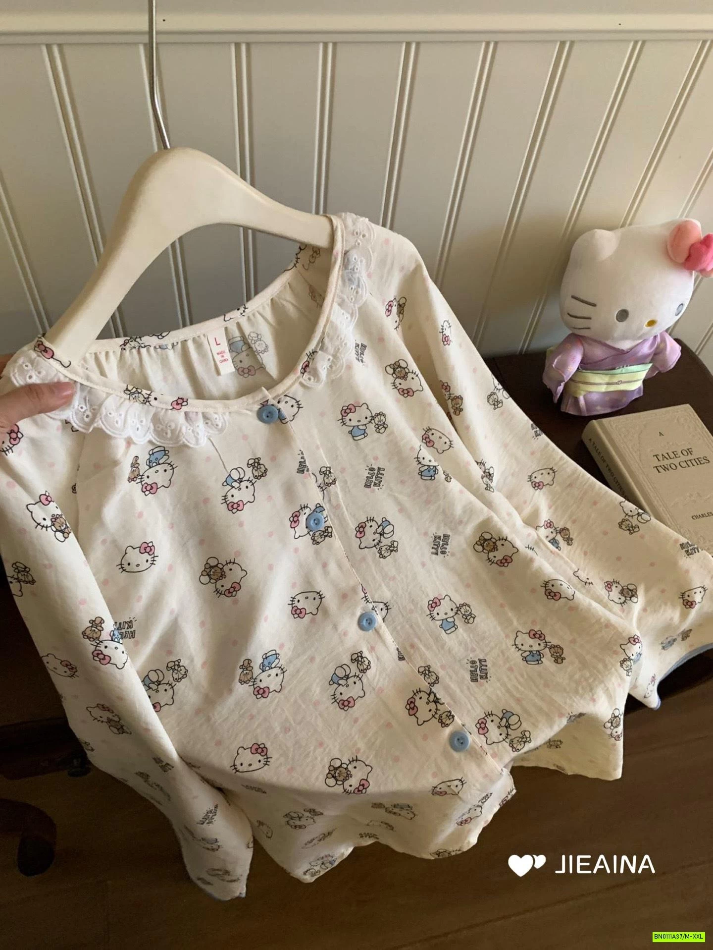 BỘ NGỦ LANH LỤA HOẠT HÌNH JIEAINA