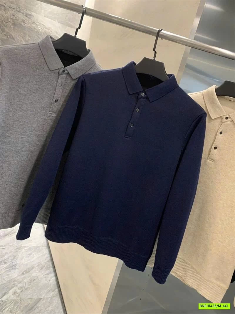 ÁO POLO LEN NAM LÓT LÔNG