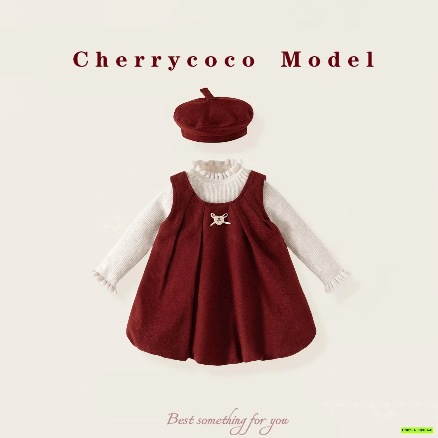 SÉT ĐẦM BÍ CHERRYCOCO 3 CHI TIẾT