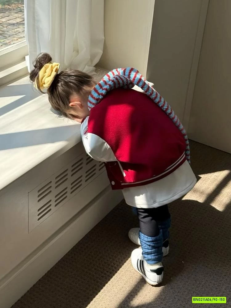 BOMBER NỈ BÔNG ĐỎ KITTY