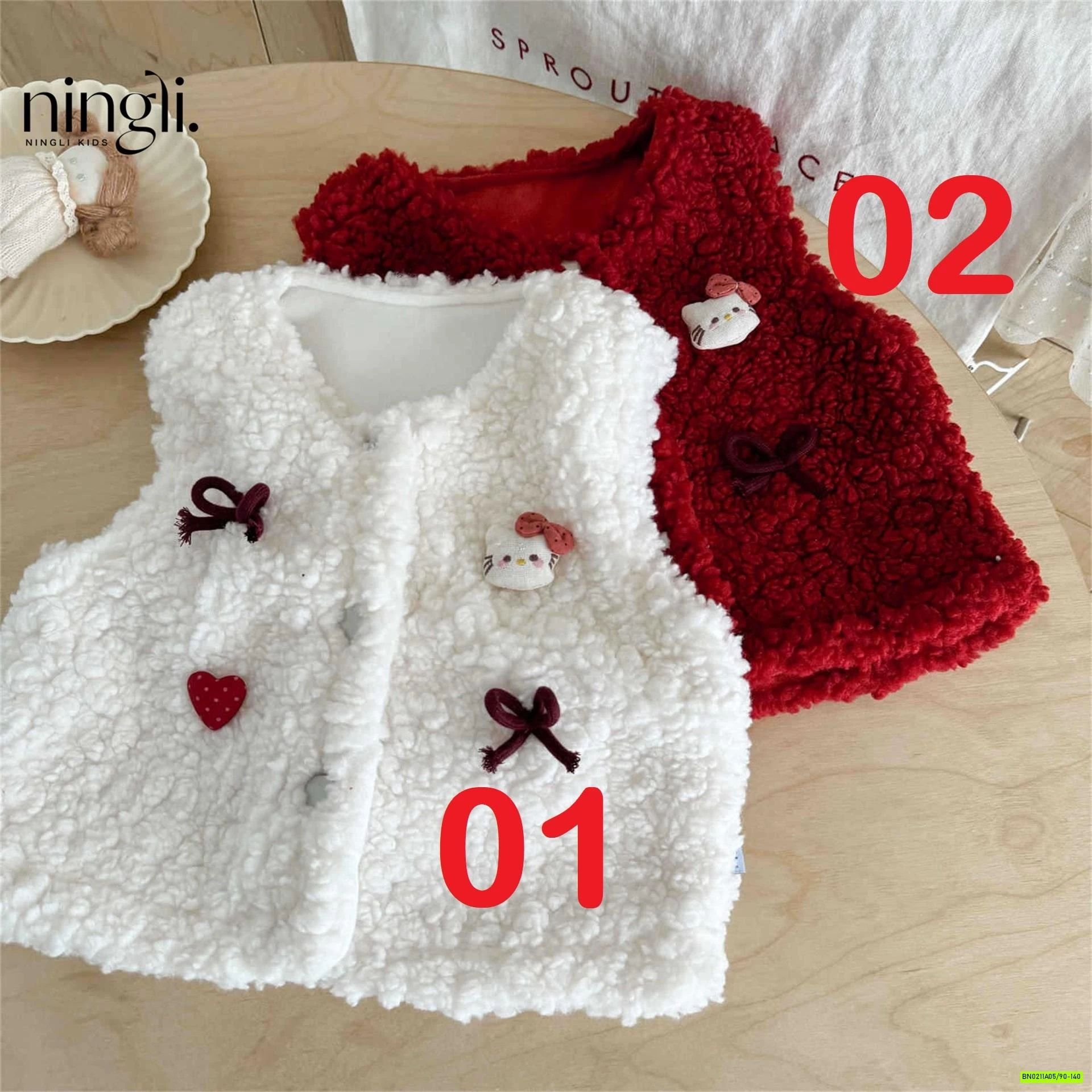 KHOÁC GILE LÔNG NINGL