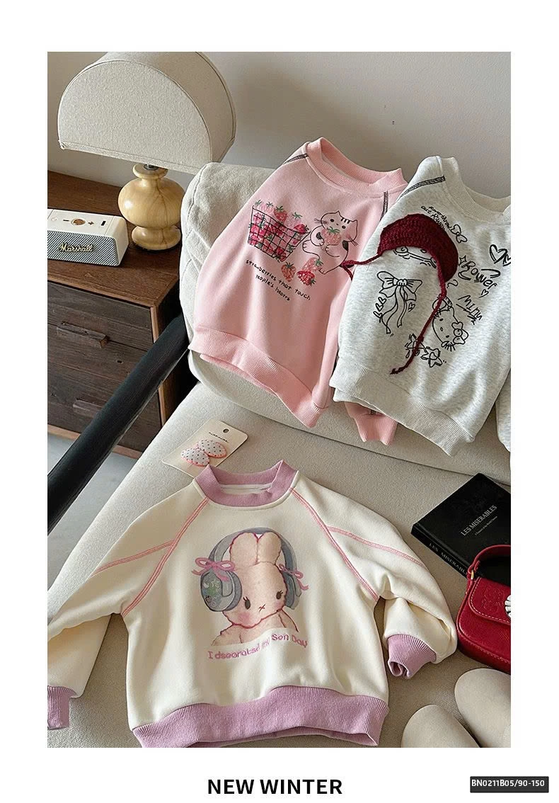 ÁO NỈ HOẠT HÌNH