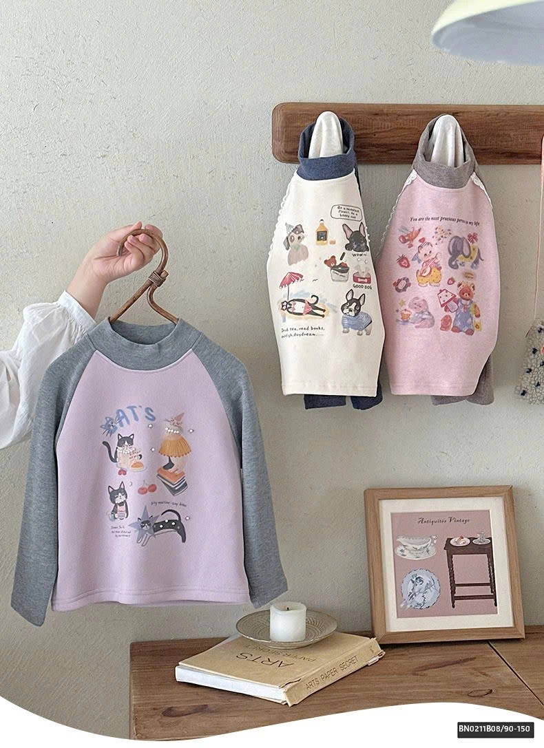 ÁO THUN PHỐI MÀU TAY