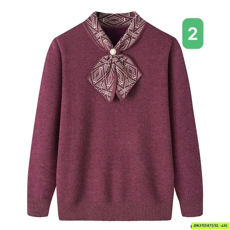 LEN TRUNG NIÊN NƠ CỔ CHO MẸ