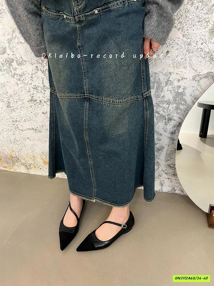 GIÀY BỆT PHỐI NHUNG MŨI NHỌN NỮ