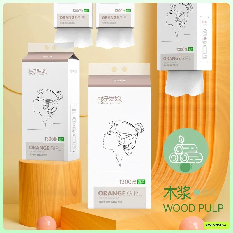 COMBO THÙNG 6 TÚI GIẤY RÚT ORANGE GIRL