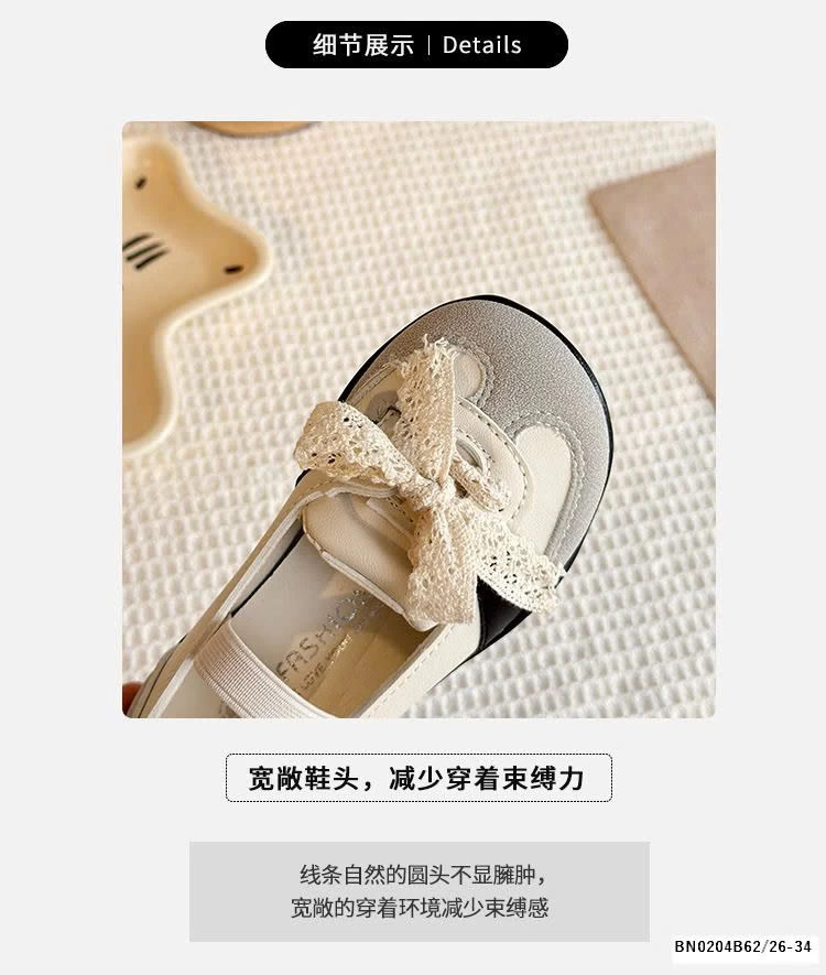 GIÀY BÚP BÊ DÂY REN