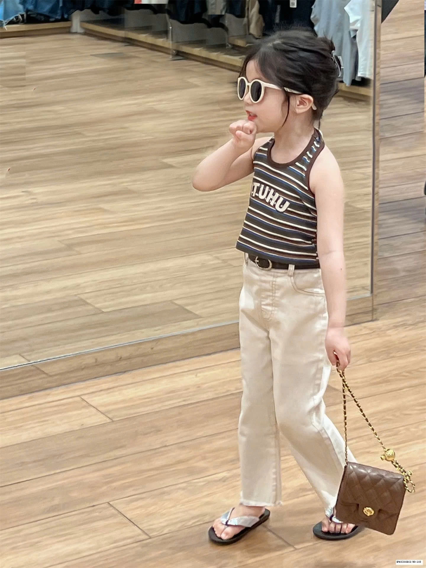 SÉT ÁO 3 LỖ MIX QUẦN TUA GẤU