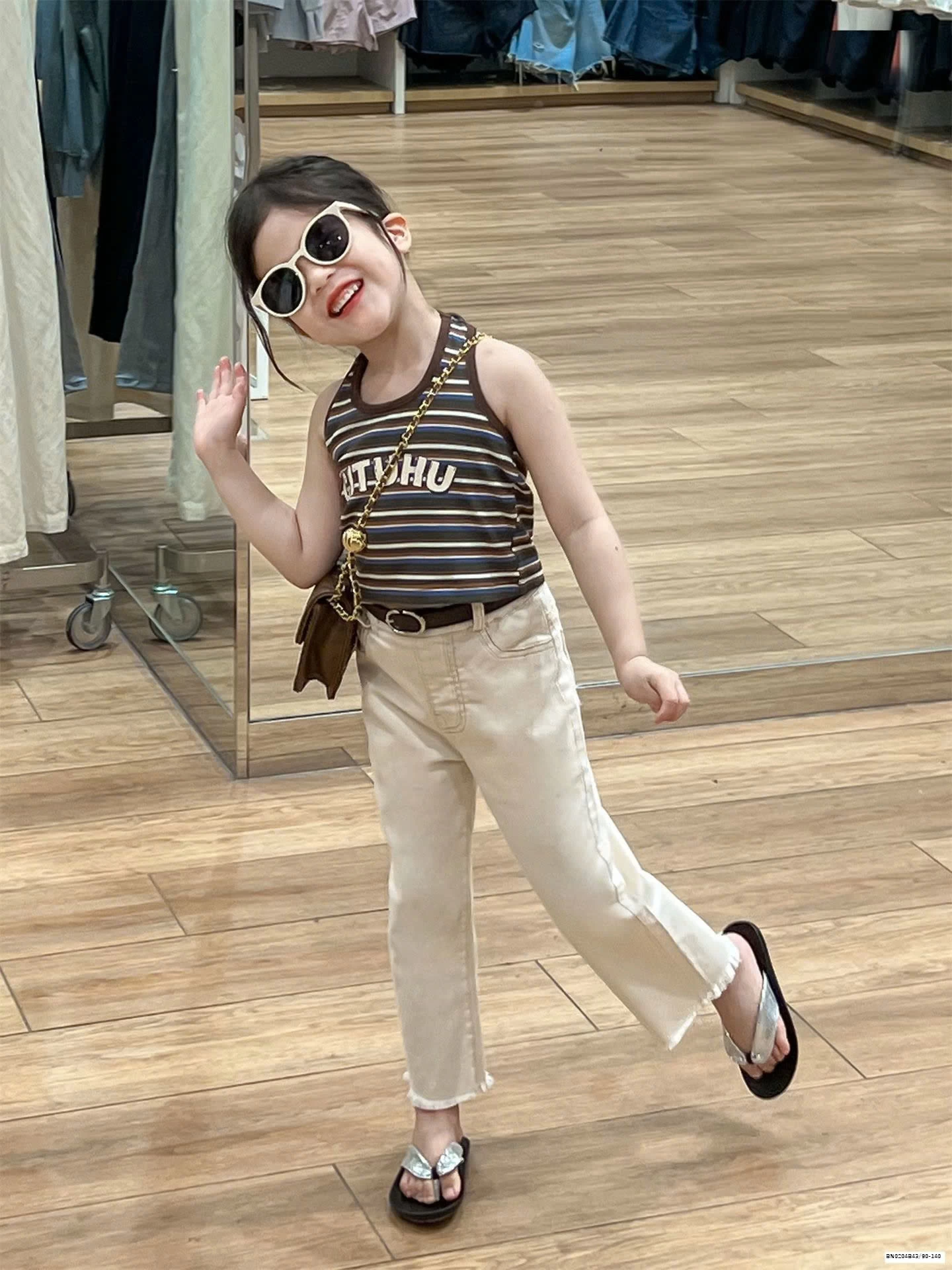 SÉT ÁO 3 LỖ MIX QUẦN TUA GẤU