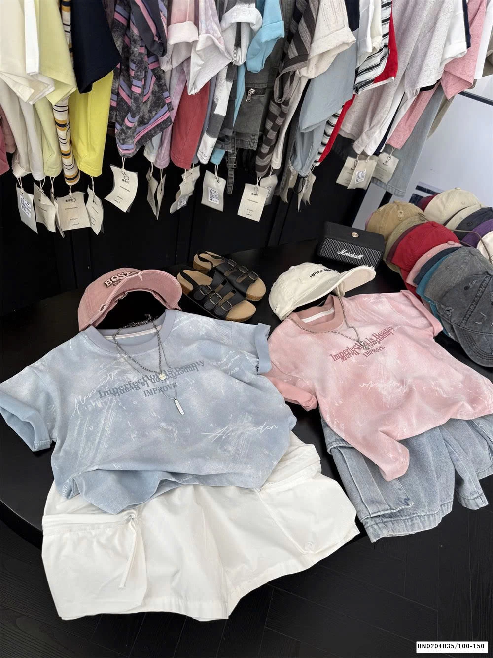 ÁO PHÔNG CỘC LOANG MÀU