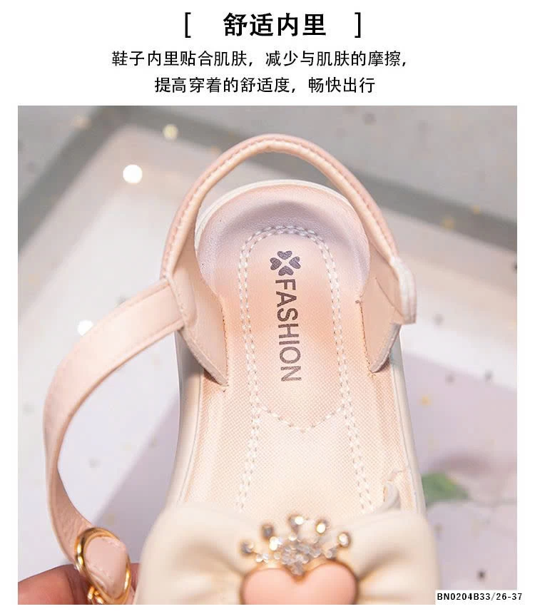 SANDAL NƠ TRÁI TIM