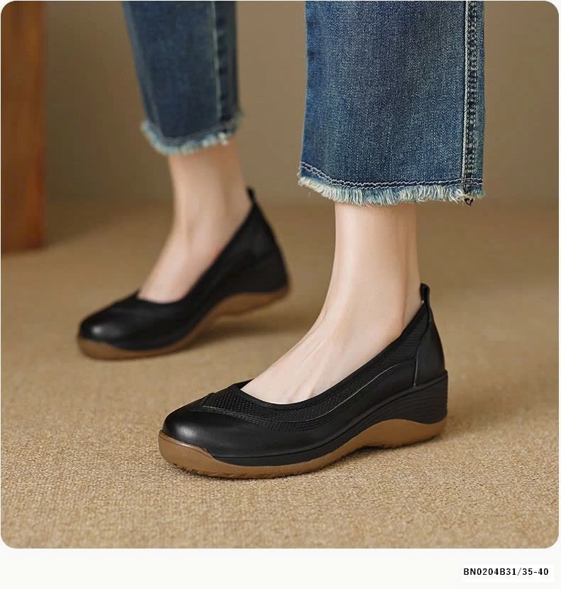 GIÀY LƯỜI NỮ ĐẾ CAO