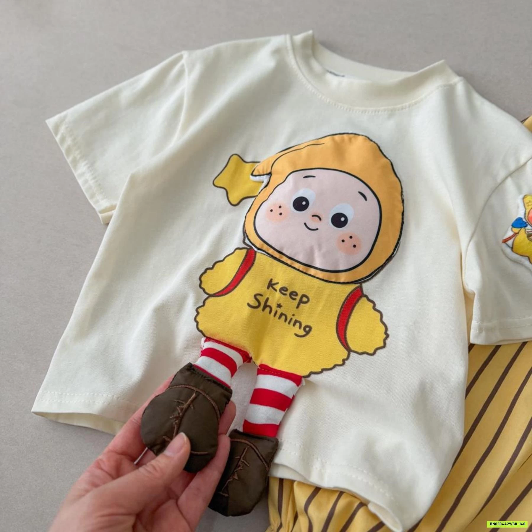 SÉT BỘ DỄ THƯƠNG QUẦN KẺ