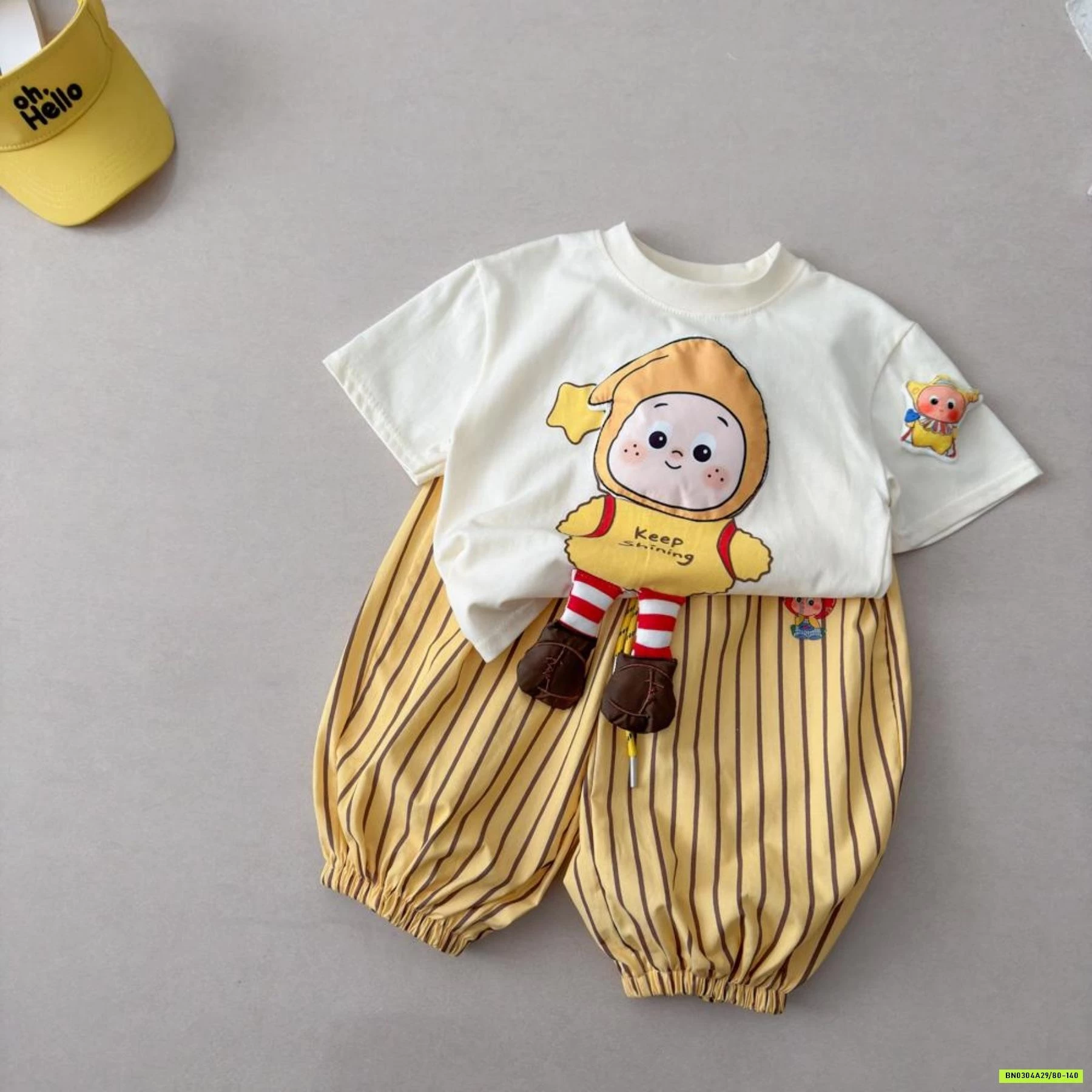 SÉT BỘ DỄ THƯƠNG QUẦN KẺ