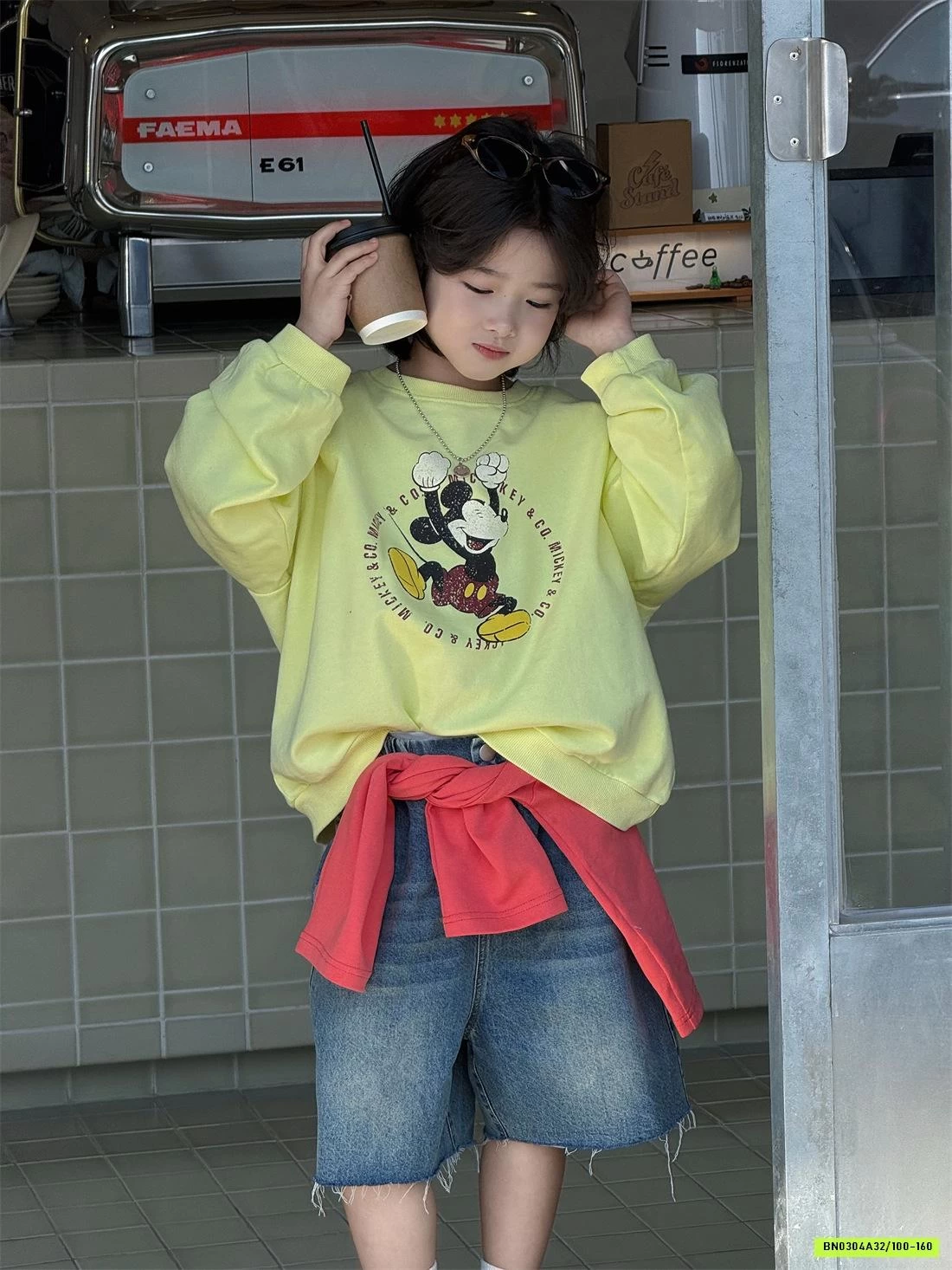 THUN MỎNG DÀI TAY MICKEY CHEESE