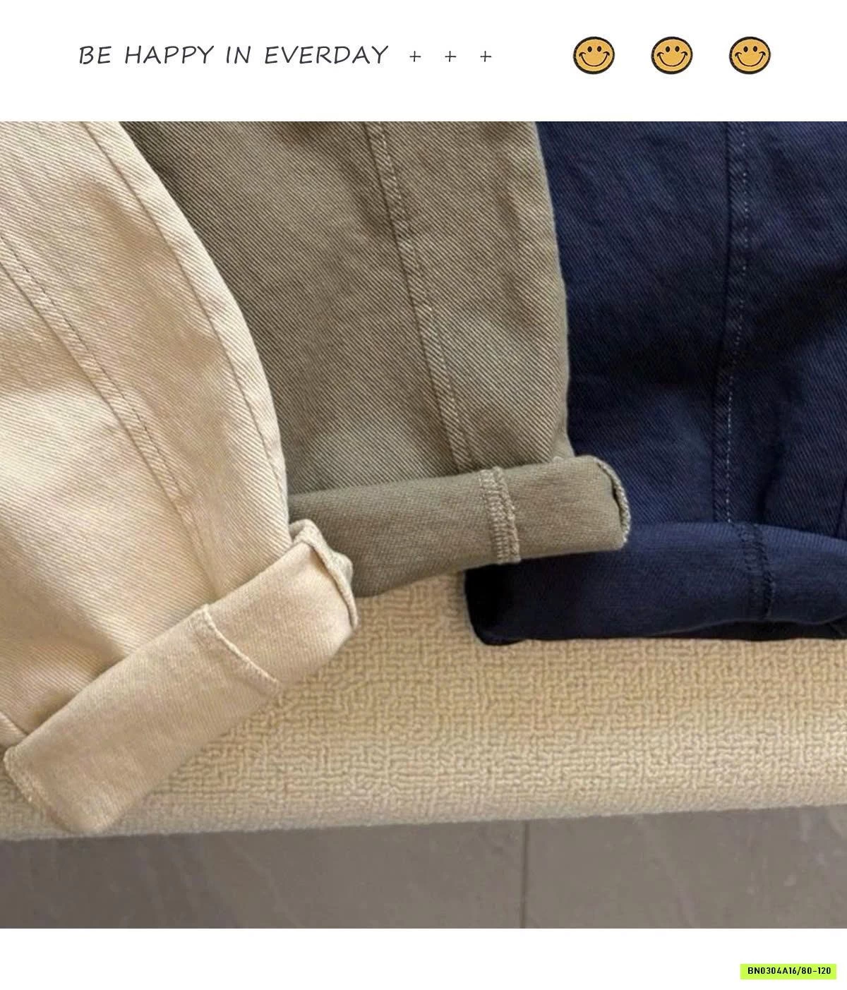 QUẦN DÀI BÉ TRAI THÊU CÚN