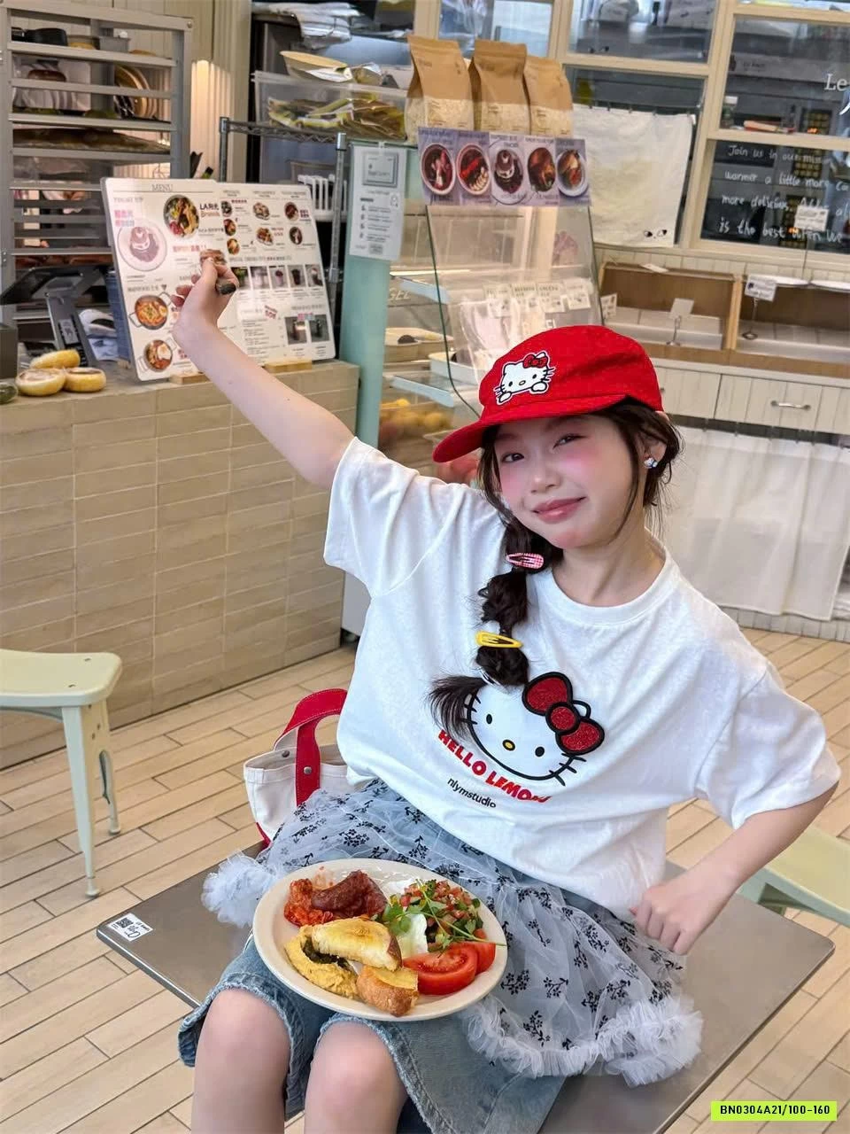 ÁO THUN GIẤY KITTY