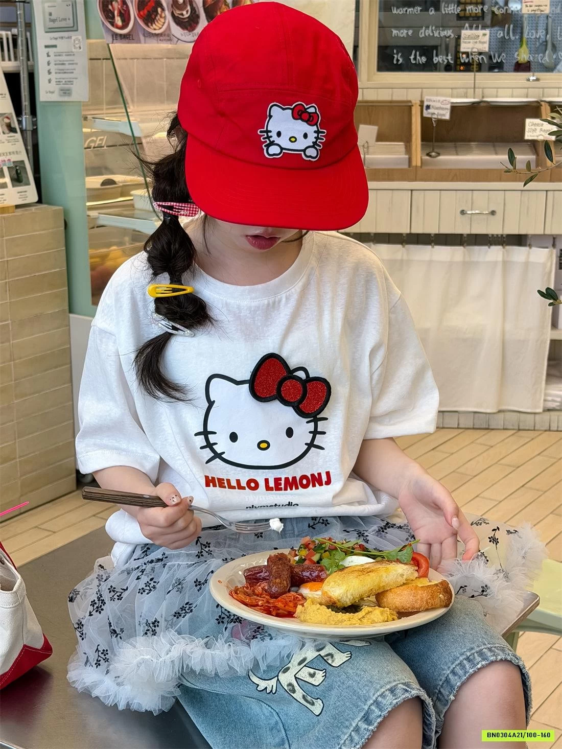 ÁO THUN GIẤY KITTY