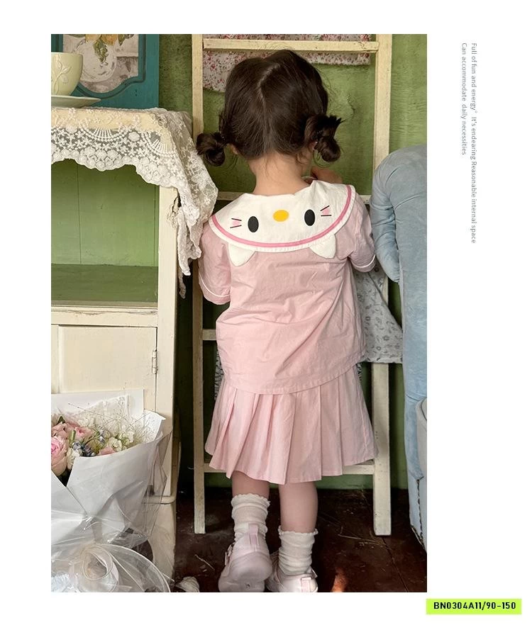 SÉT NỮ SINH HỒNG XUẤT HÀN CAO CẤP