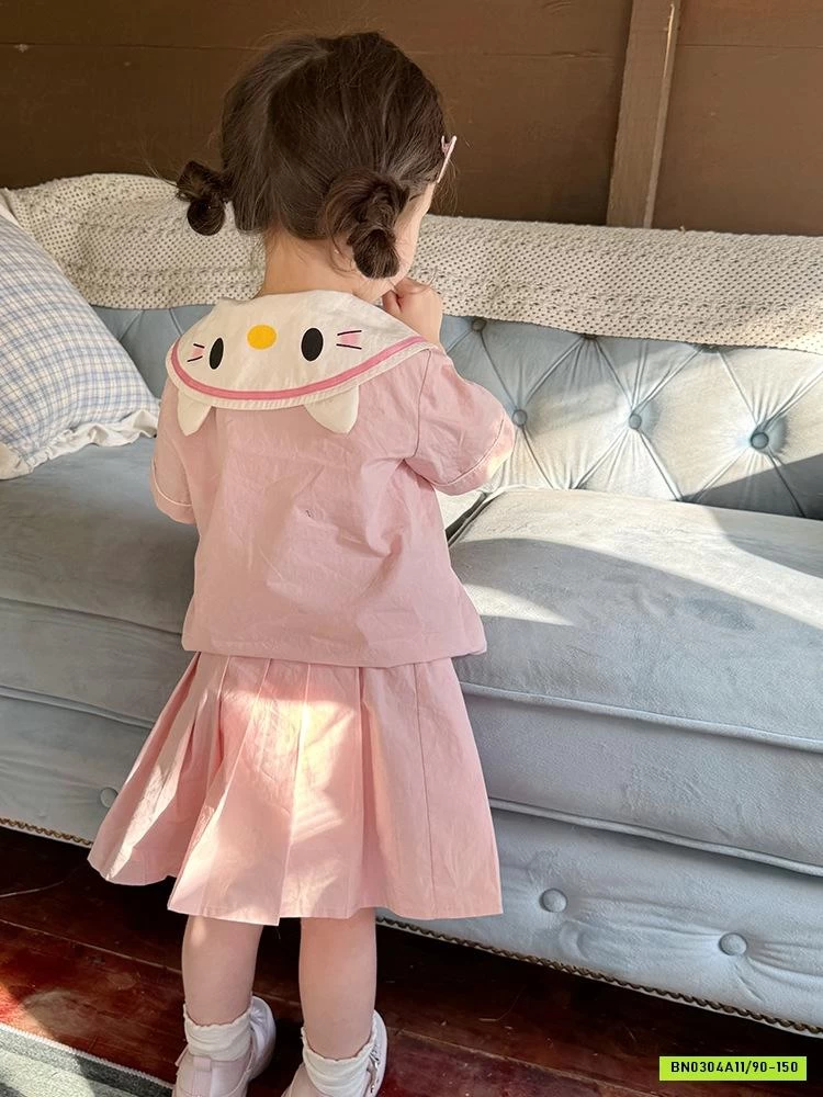 SÉT NỮ SINH HỒNG XUẤT HÀN CAO CẤP