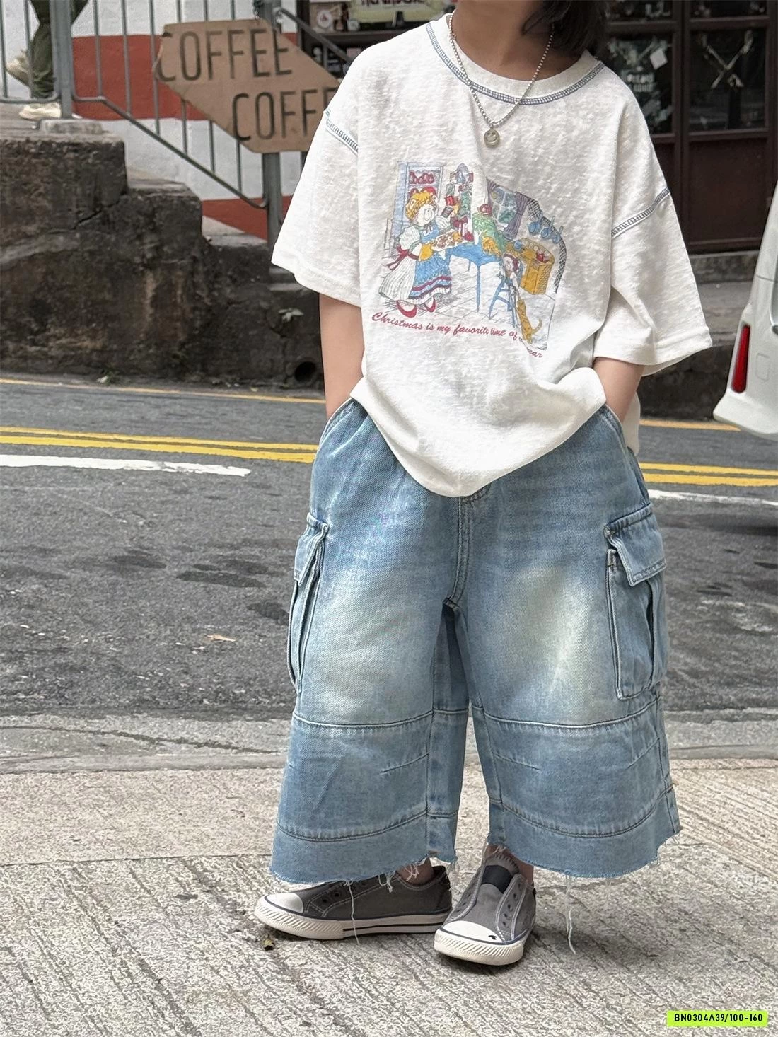 JEANS LỠ TÚI HỘP CHEESE