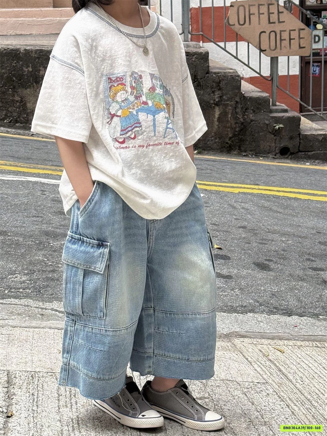 JEANS LỠ TÚI HỘP CHEESE