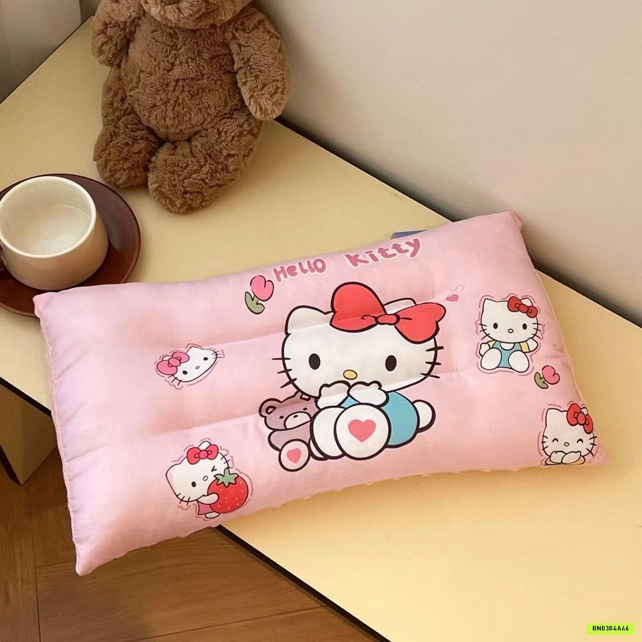 GỐI COTTON NHUNG HOẠT HÌNH