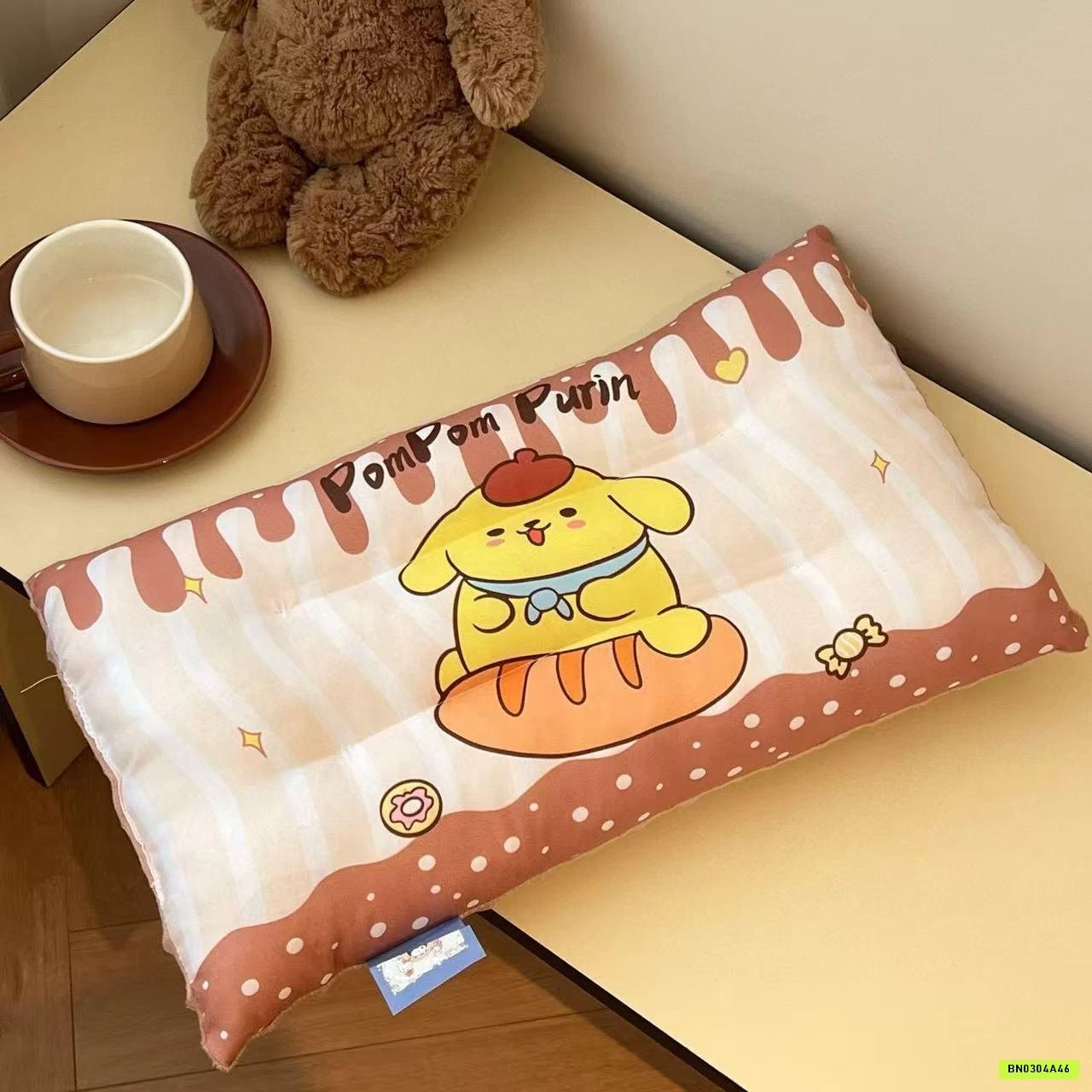 GỐI COTTON NHUNG HOẠT HÌNH