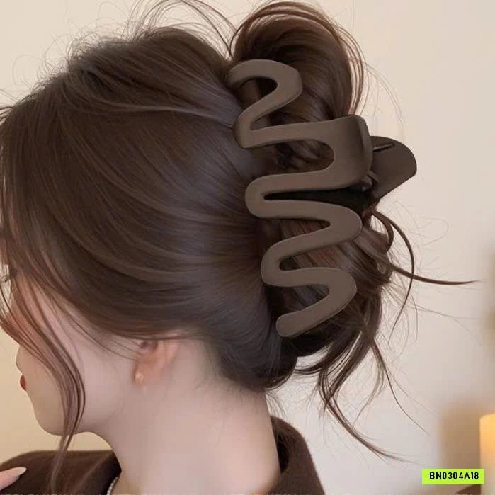 SET 6C KẸP TÓC NÂU TÂY