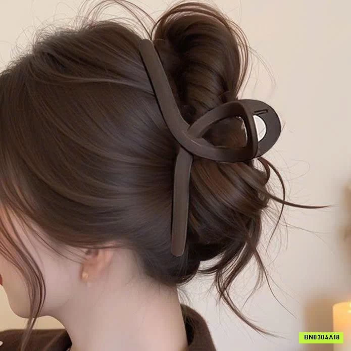 SET 6C KẸP TÓC NÂU TÂY