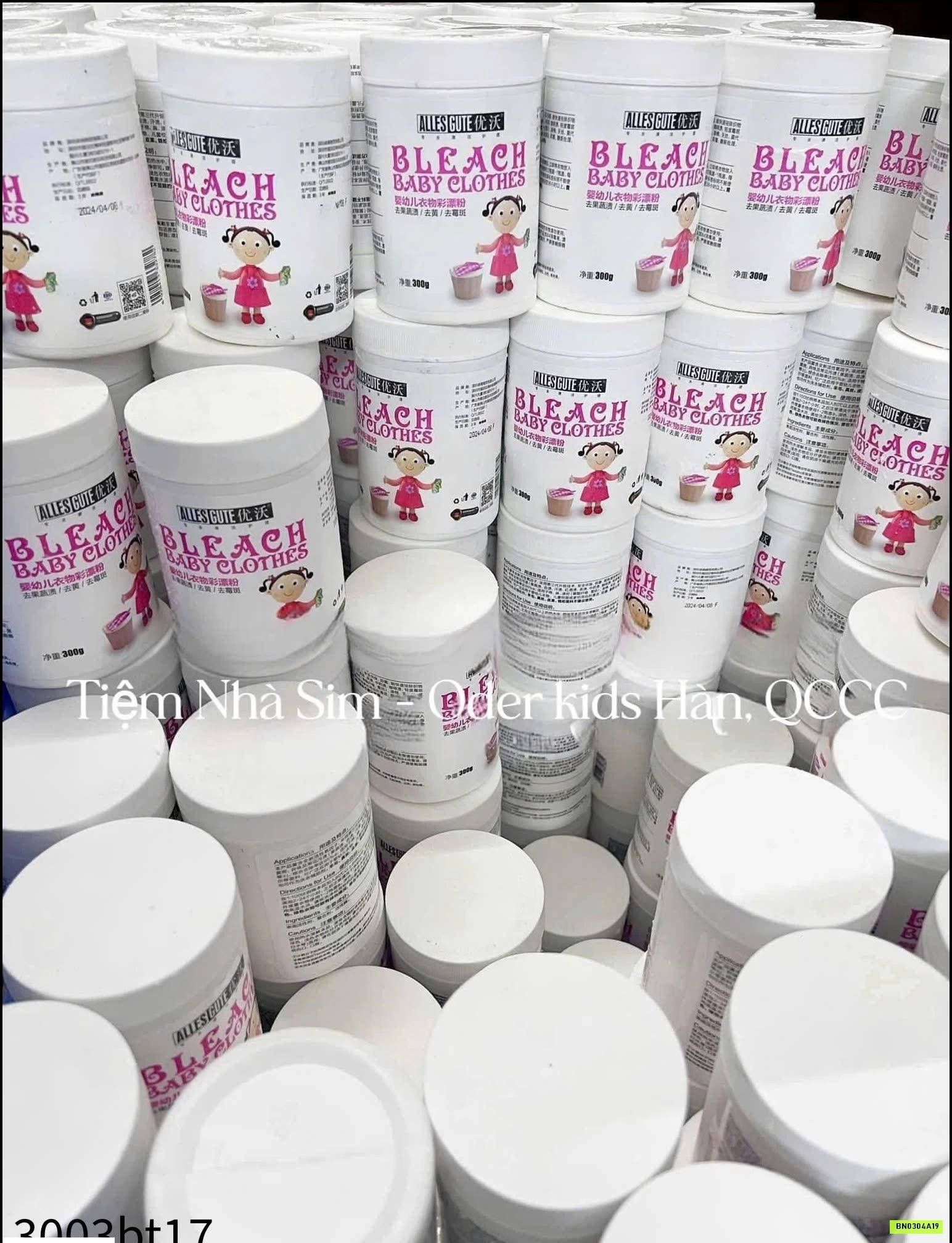 COMBO 2 LỌ BỘT TẨY QUẦN ÁO CŨ