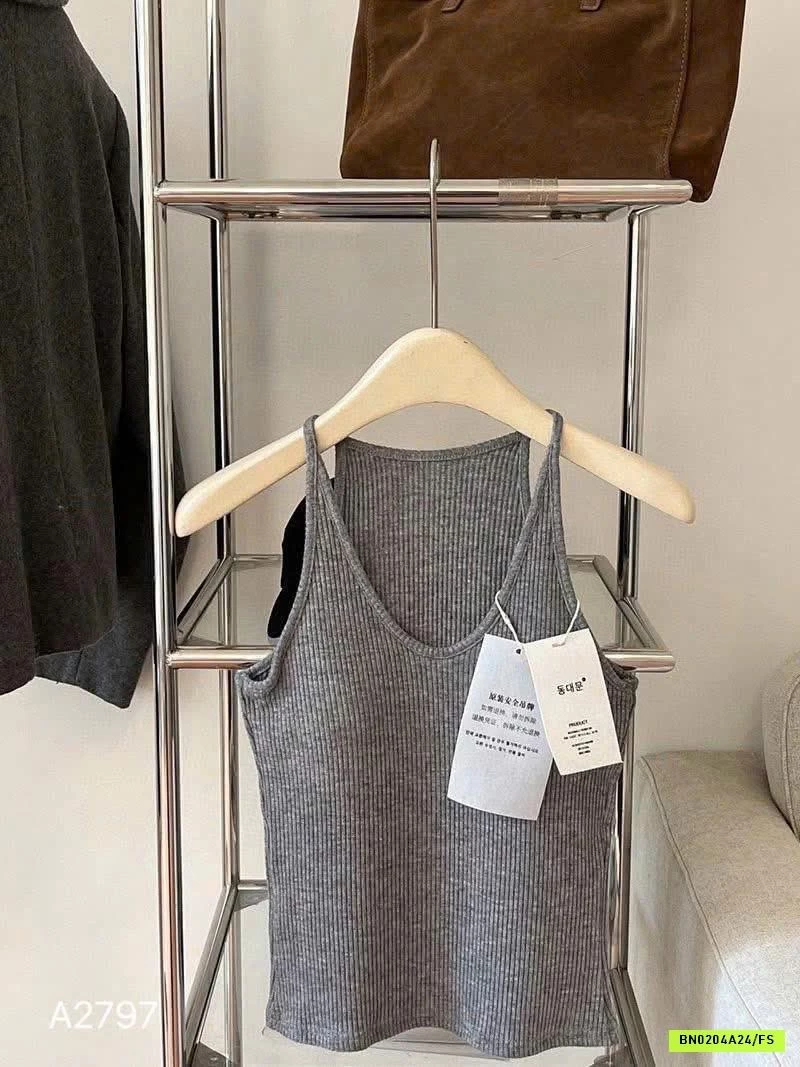 ÁO 2 DÂY GÂN KÈM ĐỆM NGỰC