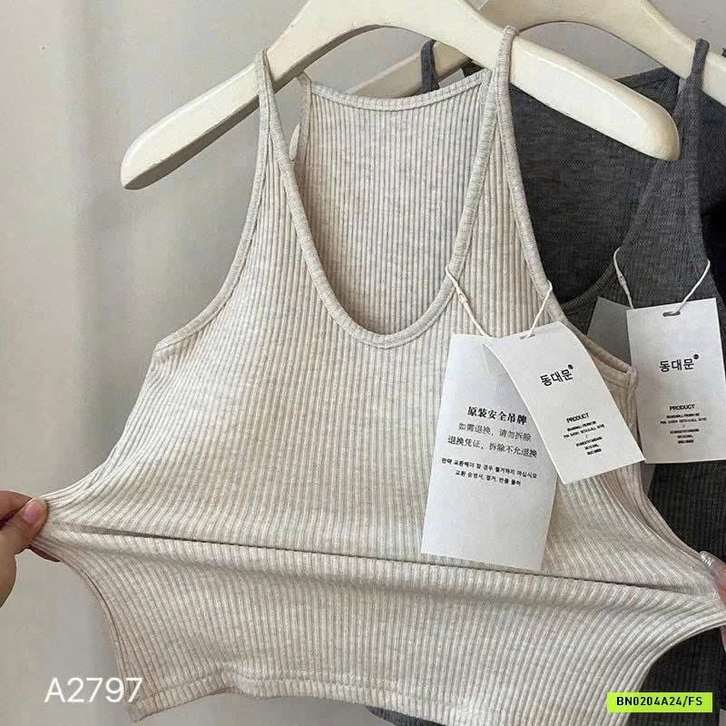 ÁO 2 DÂY GÂN KÈM ĐỆM NGỰC