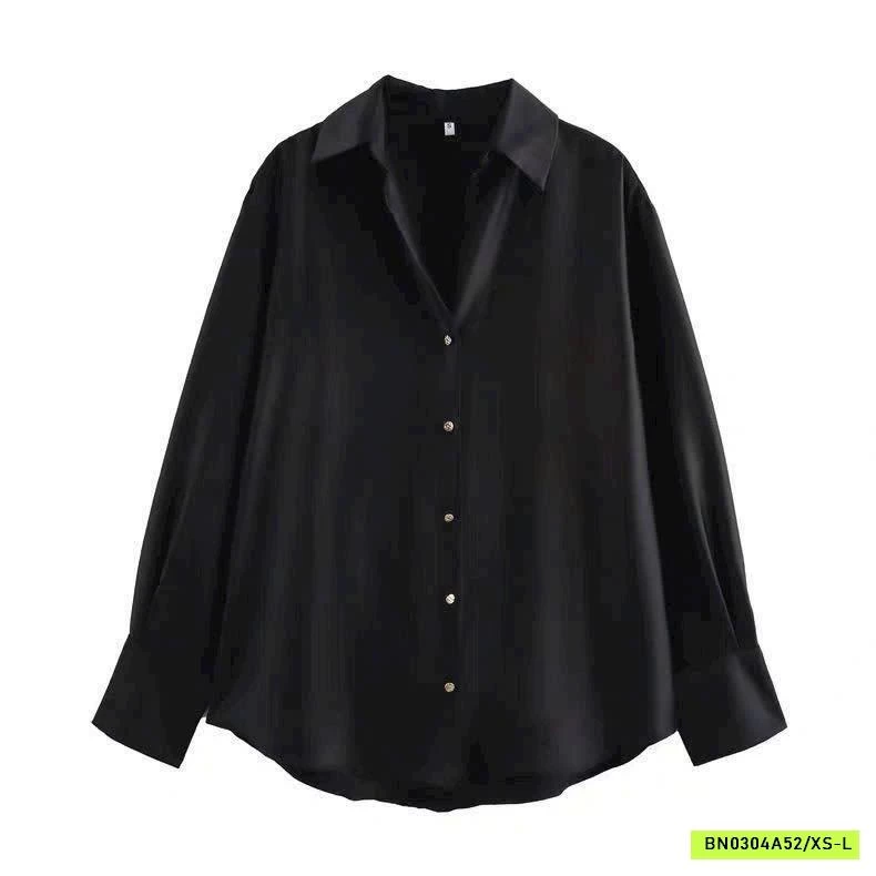 ÁO SƠ MI LỤA SATIN CHO NỮ KASLEAD