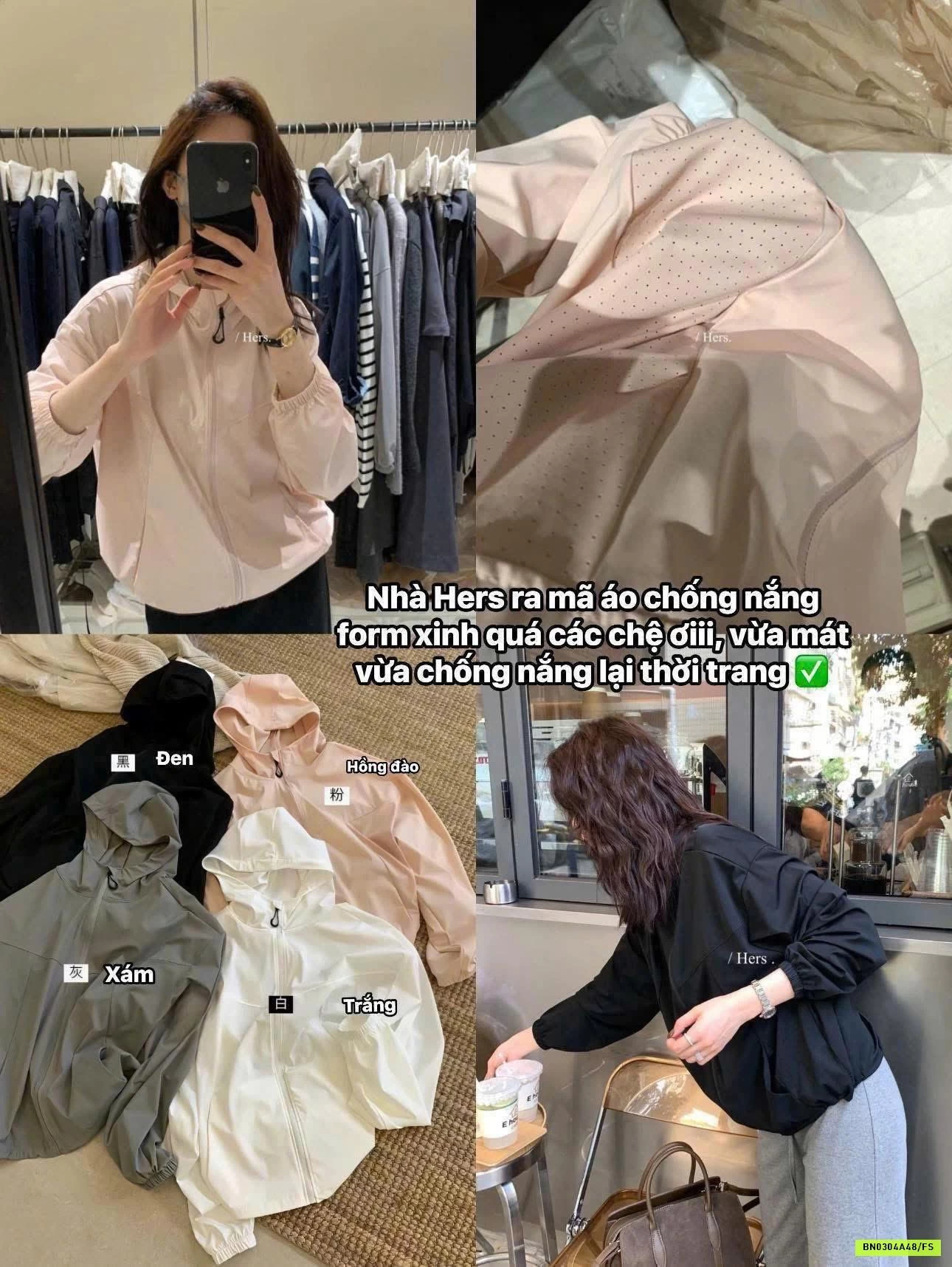 KHOÁC CHỐNG NẮNG HERS