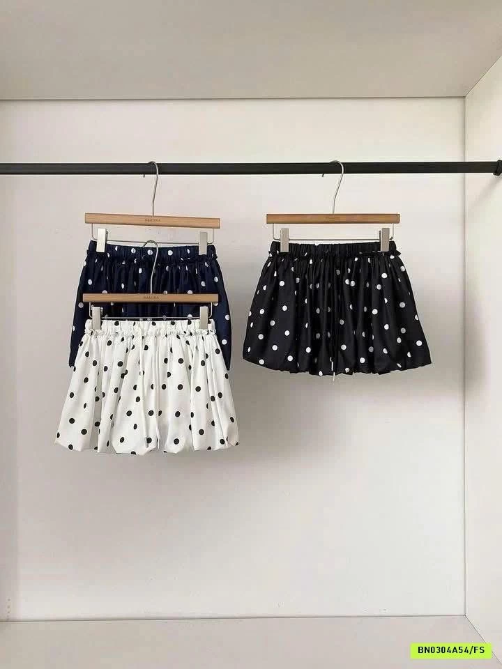 ÁO 2S BÚN KÈM BRA MIX QUẦN BÍ CHẤM BI