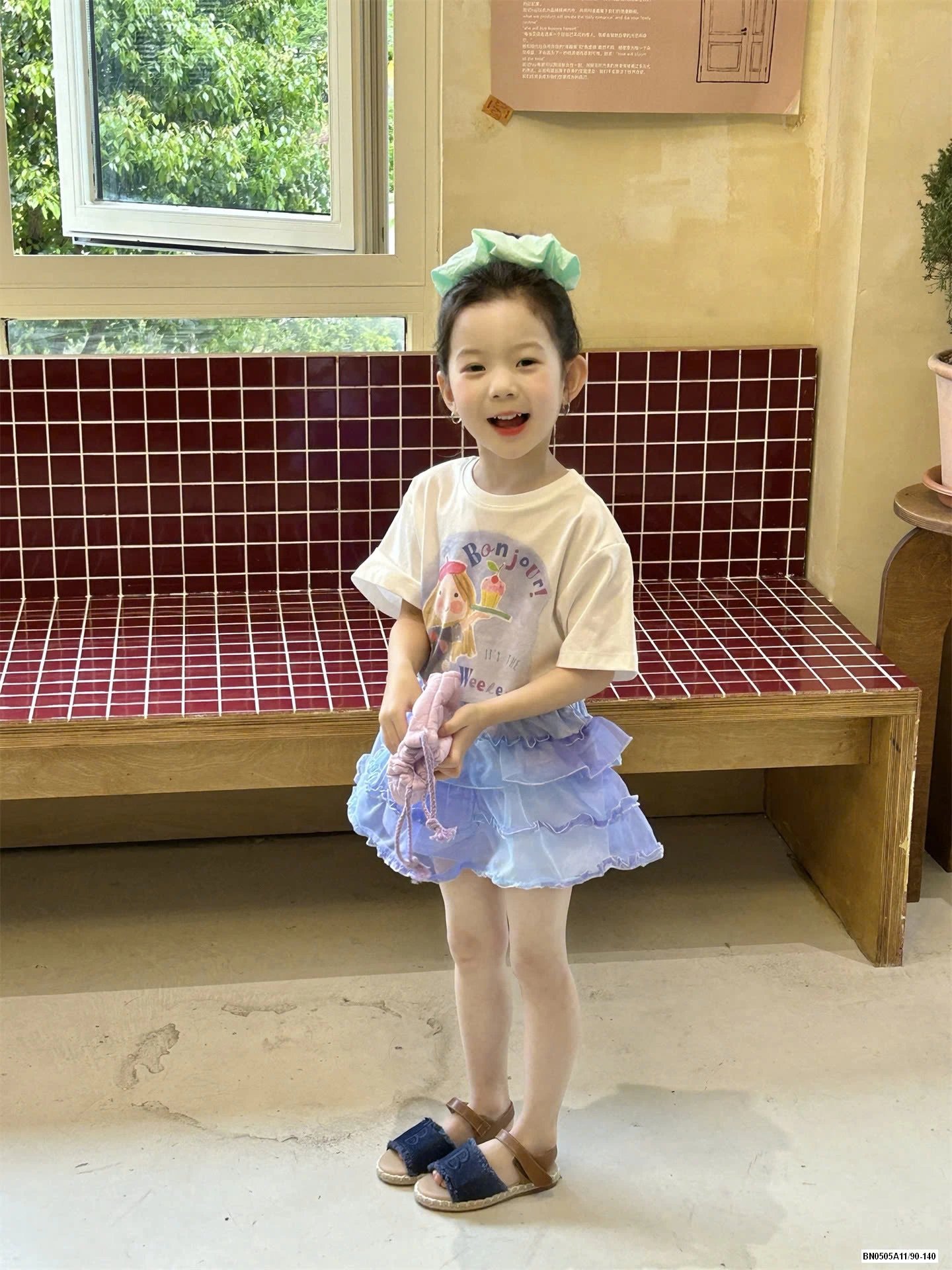 ÁO THUN MIX CV TUTU TÍM