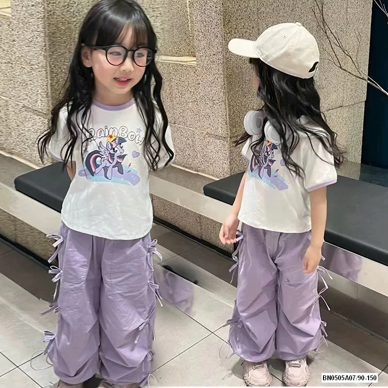 ÁO PONY MIX JOGGER GIÓ TÍM GẮN NƠ