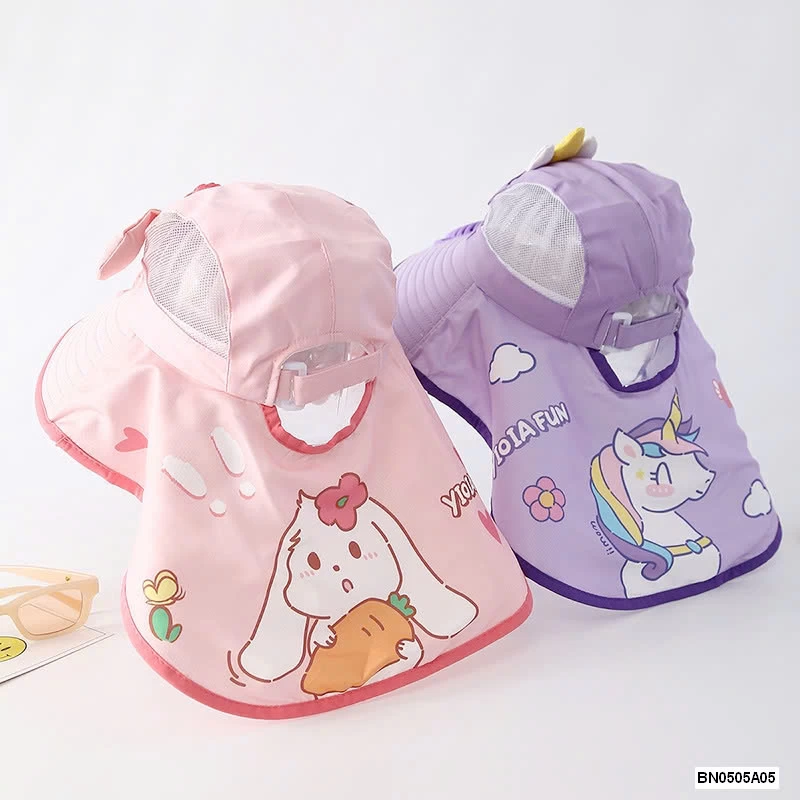 MŨ CHỐNG NAWG=NGS VẠT CHE KÈM QUẠT