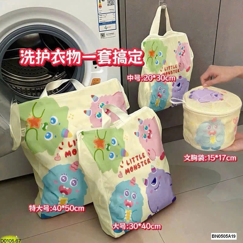 SET 4 TÚI GIẶT BẢO VỆ MÁY GIẶT