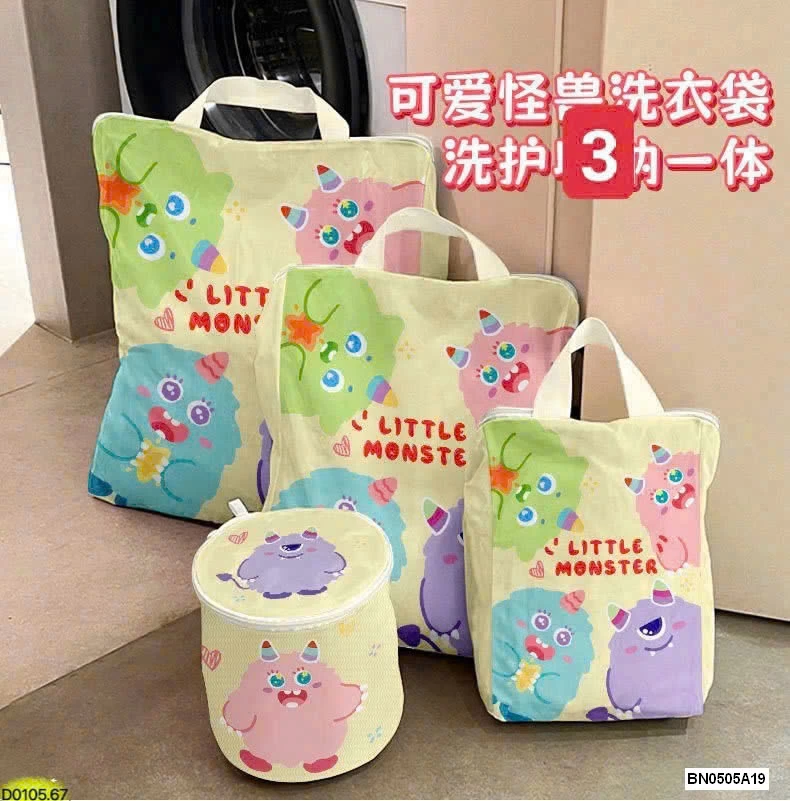 SET 4 TÚI GIẶT BẢO VỆ MÁY GIẶT